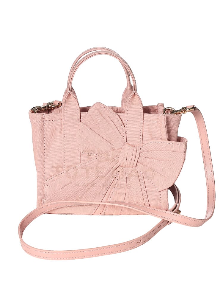 MARC JACOBS (マークジェイコブス) レディース トートバッグ ショルダーバッグ 2WAY クロスボディ キャンバス オーバーサイズ ボウ MJ2F6HTT032H02