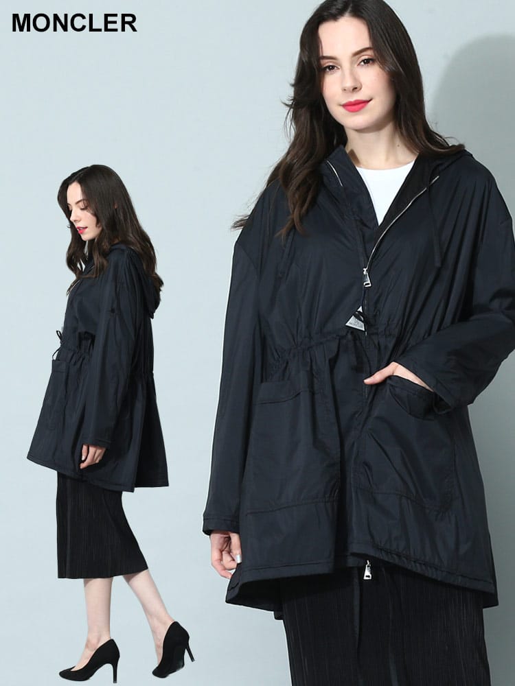 MONCLER (モンクレール) ナイロン ウエストコード ウィンドブレーカー 