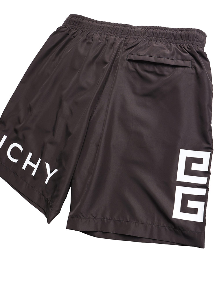 GIVENCHY (ジバンシィ) 裾ロゴ メッシュインナー付き スイムショーツ 水着 GVBMA00N1453 メンズ【サカゼン公式通販】