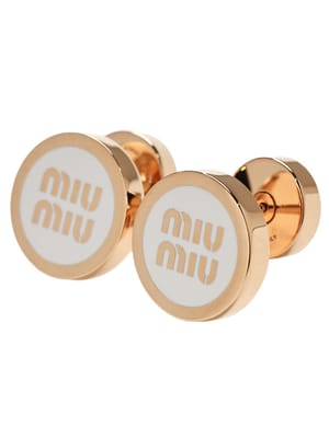 MIU MIU (ミュウミュウ) レディース ピアス ピアス エナメルメタル MIU5JO9122F6T