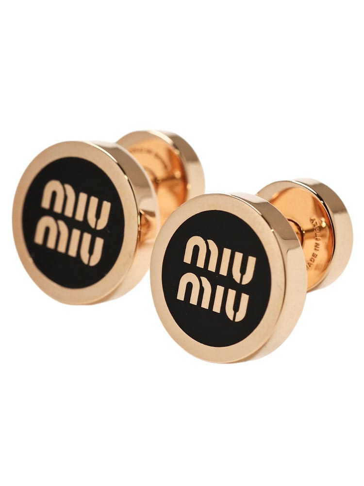 MIU MIU (ミュウミュウ) レディース ピアス ピアス エナメルメタル MIU5JO9122F6T