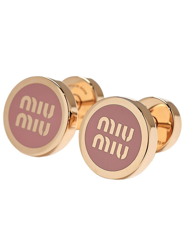 MIU MIU (ミュウミュウ) レディース ピアス ピアス エナメルメタル MIU5JO9122F6T