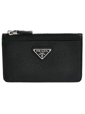 PRADA (プラダ) サフィアーノトライアングル カードケース