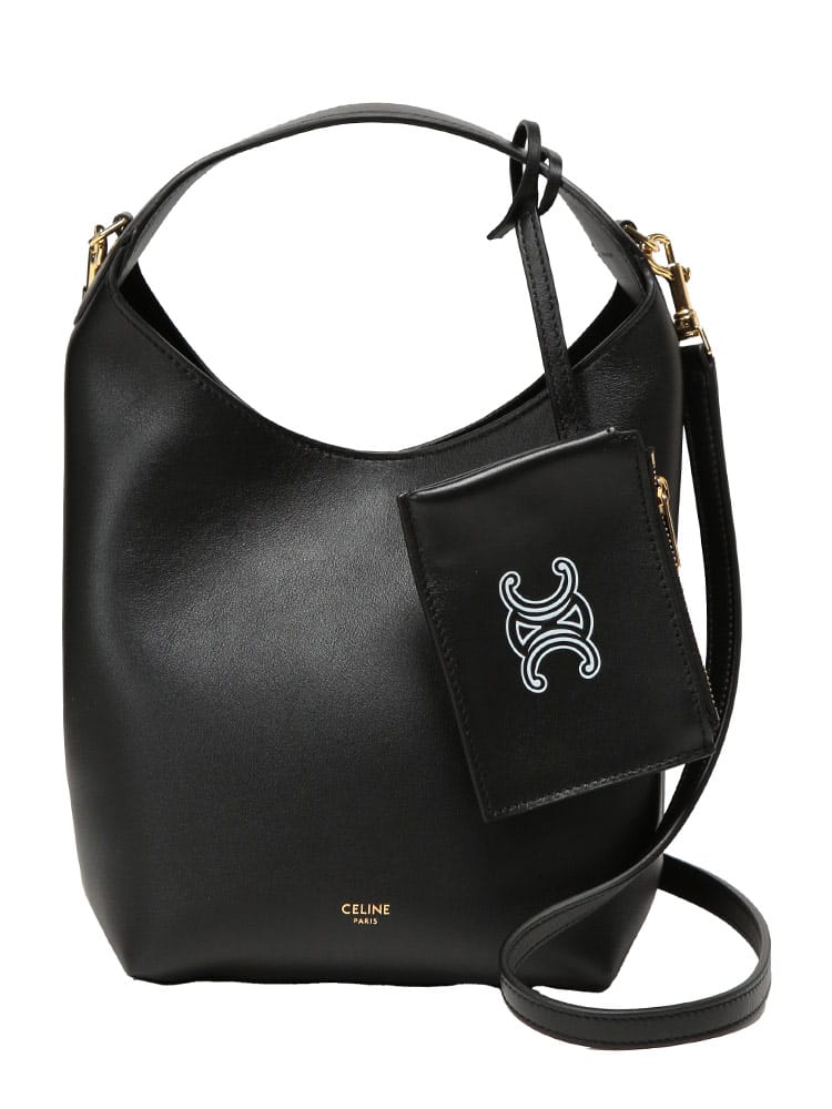 CELINE (セリーヌ) レディース ハンドバッグ 2WAY ジップポーチ付き 