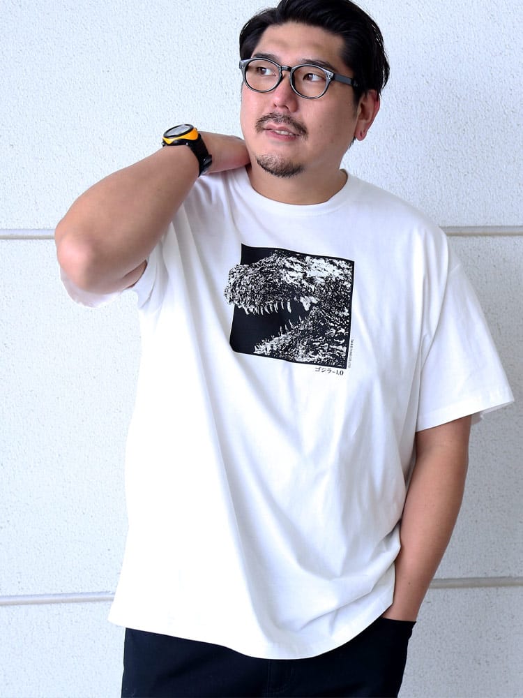 在庫処分 返品交換不可 『ゴジラ-1.0』コラボレーショングラフィックTシャツ type B