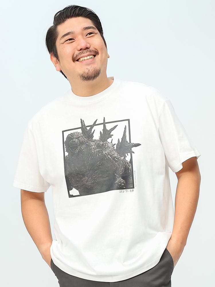 在庫処分 返品交換不可 『ゴジラ-1.0』コラボレーショングラフィックTシャツ type A